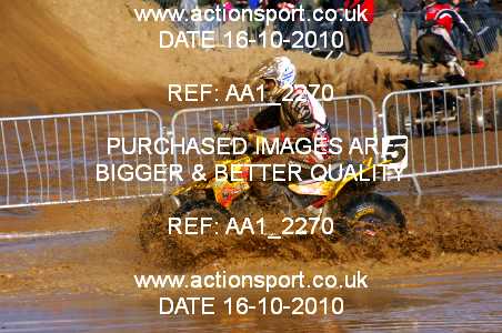 Photo: AA1_2270 ActionSport Photography 16/10/2010 Weston Beach Race 2010  _3_QuadsSidecars #5
