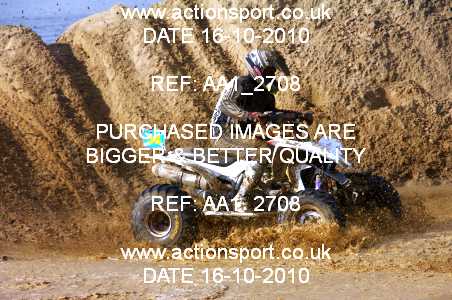 Photo: AA1_2708 ActionSport Photography 16/10/2010 Weston Beach Race 2010  _3_QuadsSidecars #38