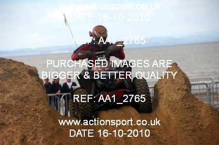 Photo: AA1_2765 ActionSport Photography 16/10/2010 Weston Beach Race 2010  _3_QuadsSidecars #407
