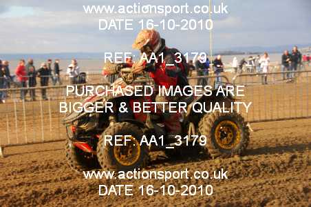 Photo: AA1_3179 ActionSport Photography 16/10/2010 Weston Beach Race 2010  _3_QuadsSidecars #407