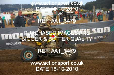 Photo: AA1_3479 ActionSport Photography 16/10/2010 Weston Beach Race 2010  _3_QuadsSidecars #9007