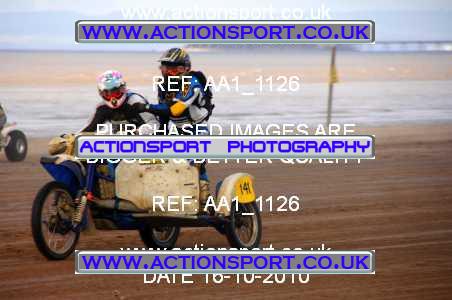 Photo: AA1_1126 ActionSport Photography 16/10/2010 Weston Beach Race 2010  _3_QuadsSidecars #141