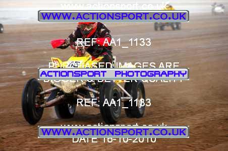 Photo: AA1_1133 ActionSport Photography 16/10/2010 Weston Beach Race 2010  _3_QuadsSidecars #45