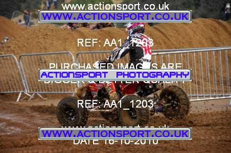 Photo: AA1_1203 ActionSport Photography 16/10/2010 Weston Beach Race 2010  _3_QuadsSidecars #16