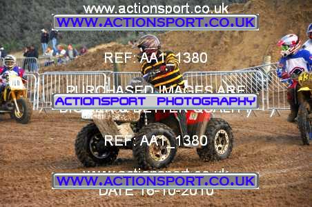 Photo: AA1_1380 ActionSport Photography 16/10/2010 Weston Beach Race 2010  _3_QuadsSidecars #221
