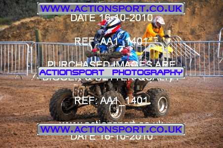 Photo: AA1_1401 ActionSport Photography 16/10/2010 Weston Beach Race 2010  _3_QuadsSidecars #56