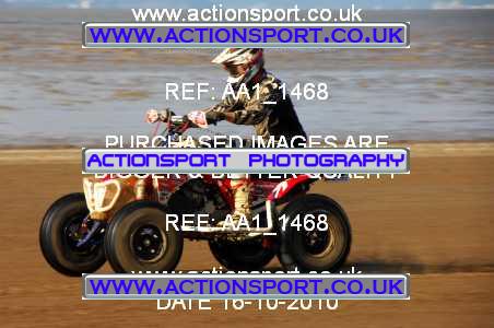 Photo: AA1_1468 ActionSport Photography 16/10/2010 Weston Beach Race 2010  _3_QuadsSidecars #16