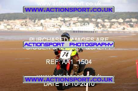Photo: AA1_1504 ActionSport Photography 16/10/2010 Weston Beach Race 2010  _3_QuadsSidecars #74