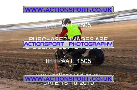 Photo: AA1_1505 ActionSport Photography 16/10/2010 Weston Beach Race 2010  _3_QuadsSidecars #74