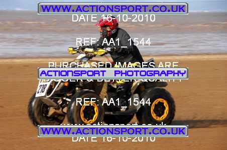 Photo: AA1_1544 ActionSport Photography 16/10/2010 Weston Beach Race 2010  _3_QuadsSidecars #218