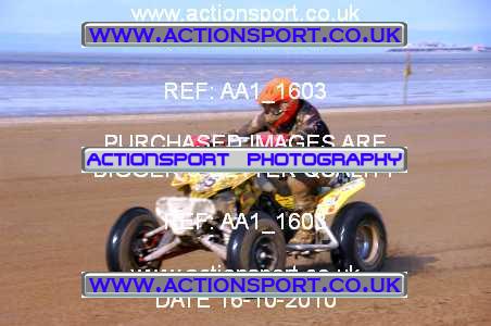 Photo: AA1_1603 ActionSport Photography 16/10/2010 Weston Beach Race 2010  _3_QuadsSidecars #45