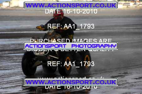 Photo: AA1_1793 ActionSport Photography 16/10/2010 Weston Beach Race 2010  _3_QuadsSidecars #218