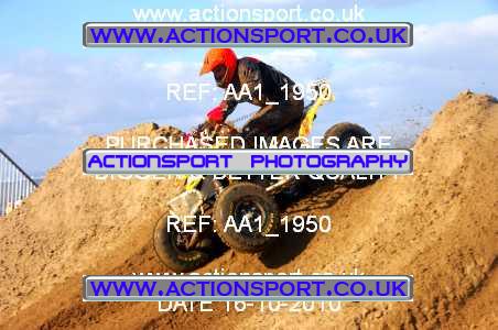 Photo: AA1_1950 ActionSport Photography 16/10/2010 Weston Beach Race 2010  _3_QuadsSidecars #45