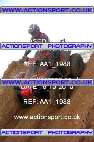 Photo: AA1_1988 ActionSport Photography 16/10/2010 Weston Beach Race 2010  _3_QuadsSidecars #404