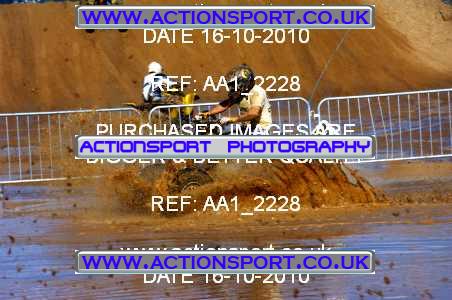 Photo: AA1_2228 ActionSport Photography 16/10/2010 Weston Beach Race 2010  _3_QuadsSidecars #219