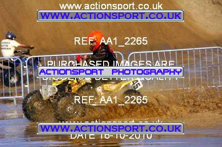 Photo: AA1_2265 ActionSport Photography 16/10/2010 Weston Beach Race 2010  _3_QuadsSidecars #45