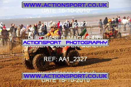 Photo: AA1_2327 ActionSport Photography 16/10/2010 Weston Beach Race 2010  _3_QuadsSidecars #416