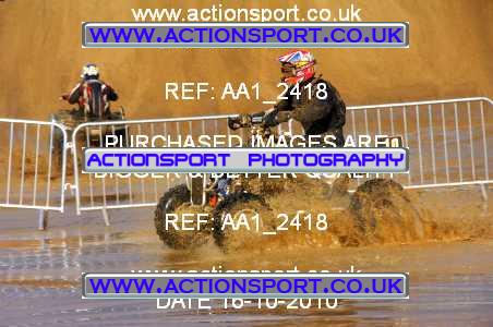 Photo: AA1_2418 ActionSport Photography 16/10/2010 Weston Beach Race 2010  _3_QuadsSidecars #10