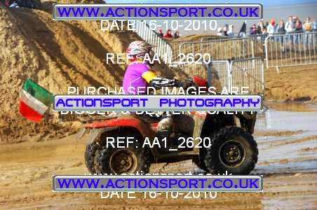 Photo: AA1_2620 ActionSport Photography 16/10/2010 Weston Beach Race 2010  _3_QuadsSidecars #416