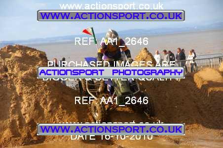 Photo: AA1_2646 ActionSport Photography 16/10/2010 Weston Beach Race 2010  _3_QuadsSidecars #359