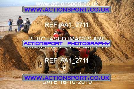 Photo: AA1_2711 ActionSport Photography 16/10/2010 Weston Beach Race 2010  _3_QuadsSidecars #404
