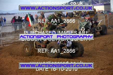 Photo: AA1_2866 ActionSport Photography 16/10/2010 Weston Beach Race 2010  _3_QuadsSidecars #356