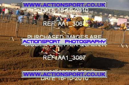 Photo: AA1_3067 ActionSport Photography 16/10/2010 Weston Beach Race 2010  _3_QuadsSidecars #219