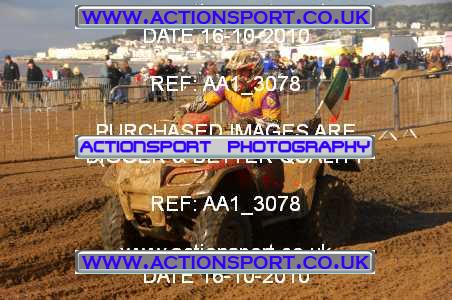 Photo: AA1_3078 ActionSport Photography 16/10/2010 Weston Beach Race 2010  _3_QuadsSidecars #416