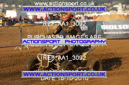 Photo: AA1_3092 ActionSport Photography 16/10/2010 Weston Beach Race 2010  _3_QuadsSidecars #10