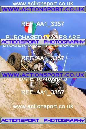 Photo: AA1_3357 ActionSport Photography 16/10/2010 Weston Beach Race 2010  _3_QuadsSidecars #359