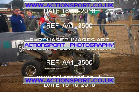 Photo: AA1_3500 ActionSport Photography 16/10/2010 Weston Beach Race 2010  _3_QuadsSidecars #56