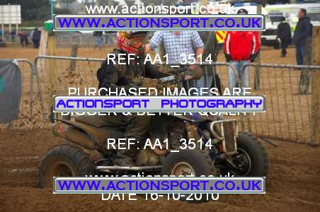 Photo: AA1_3514 ActionSport Photography 16/10/2010 Weston Beach Race 2010  _3_QuadsSidecars #10