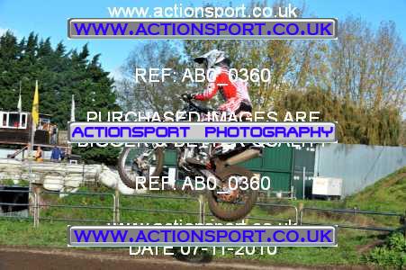 Photo: AB0_0360 ActionSport Photography 07/11/2010 ACU Cambridge Junior SC - Mildenhall _2_Seniors #54