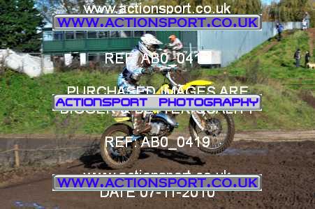 Photo: AB0_0419 ActionSport Photography 07/11/2010 ACU Cambridge Junior SC - Mildenhall _2_Seniors #92