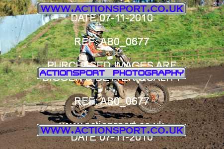 Photo: AB0_0677 ActionSport Photography 07/11/2010 ACU Cambridge Junior SC - Mildenhall _4_SW #119