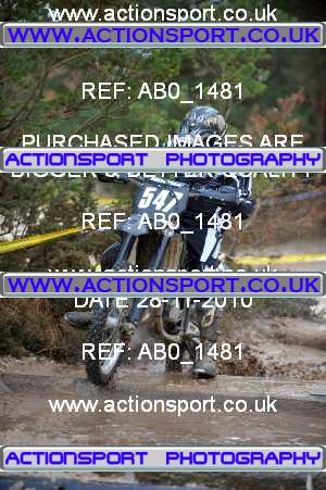 Photo: AB0_1481 ActionSport Photography 28/11/2010 AMCA Southern Counties Enduro Club Enduro - Bovingdon _1_Event #547