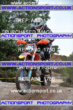 Photo: AB0_1750 ActionSport Photography 28/11/2010 AMCA Southern Counties Enduro Club Enduro - Bovingdon _1_Event #414