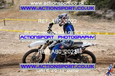 Photo: AB0_2022 ActionSport Photography 28/11/2010 AMCA Southern Counties Enduro Club Enduro - Bovingdon _1_Event #540