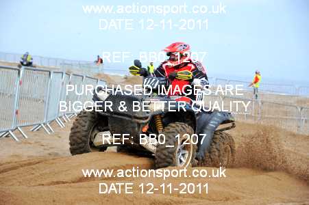 Photo: BB0_1207 ActionSport Photography 12,13/11/2011 AMCA Skegness Beach Race [Sat/Sun]  _2_Quads-Sidecars #114