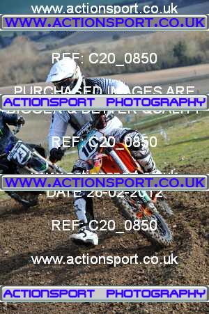 Photo: C20_0850 ActionSport Photography 26/02/2012 AMCA Upavon MC - Upavon  _2_MX1Juniors