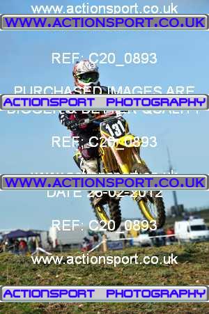 Photo: C20_0893 ActionSport Photography 26/02/2012 AMCA Upavon MC - Upavon  _2_MX1Juniors