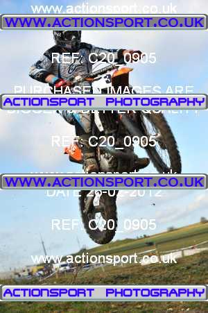 Photo: C20_0905 ActionSport Photography 26/02/2012 AMCA Upavon MC - Upavon  _2_MX1Juniors