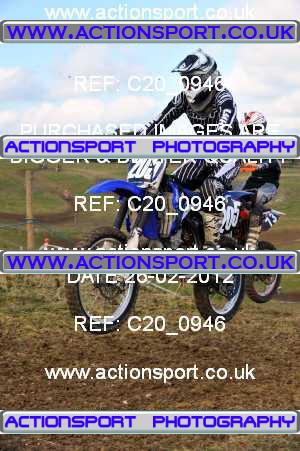 Photo: C20_0946 ActionSport Photography 26/02/2012 AMCA Upavon MC - Upavon  _2_MX1Juniors