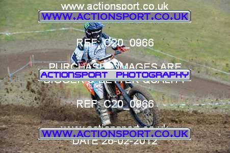 Photo: C20_0966 ActionSport Photography 26/02/2012 AMCA Upavon MC - Upavon  _2_MX1Juniors