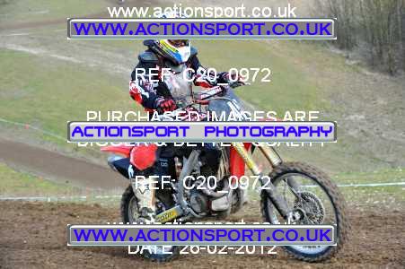 Photo: C20_0972 ActionSport Photography 26/02/2012 AMCA Upavon MC - Upavon  _2_MX1Juniors