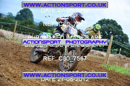 Photo: C80_7567 ActionSport Photography 27/08/2012 AMCA Bath AMCC - Farleigh Hungerford  _5_MX2Seniors