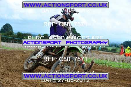 Photo: C80_7571 ActionSport Photography 27/08/2012 AMCA Bath AMCC - Farleigh Hungerford  _5_MX2Seniors