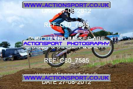 Photo: C80_7585 ActionSport Photography 27/08/2012 AMCA Bath AMCC - Farleigh Hungerford  _5_MX2Seniors