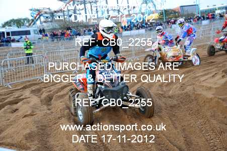 Photo: CB0_2255 ActionSport Photography 17,18/11/2012 AMCA Skegness Beach Race [Sat/Sun]  _2_Quads_Sidecars #183
