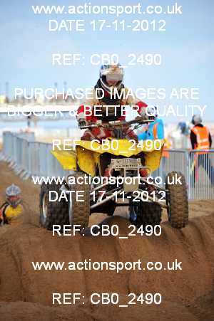 Photo: CB0_2490 ActionSport Photography 17,18/11/2012 AMCA Skegness Beach Race [Sat/Sun]  _2_Quads_Sidecars #177